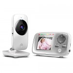Opiniones y precio del vigilabebes Motorola Baby PNI-MBP482 – Vigilabebés vídeo con pantalla LCD a color de 2.4″, modo eco y visión nocturna, color blanco